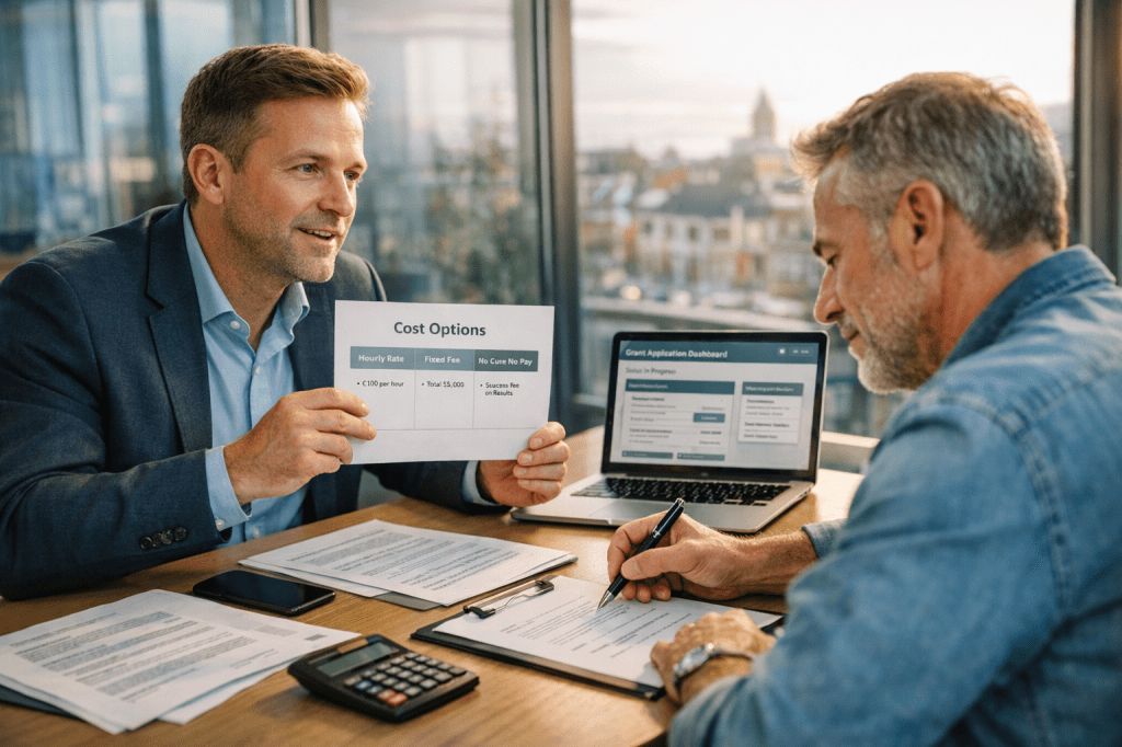 Wat kost een subsidieadviesbureau en welke tarieven of verdienmodellen (uurtarief, fixed fee, no cure no pay) passen bij jouw subsidieaanvraag?