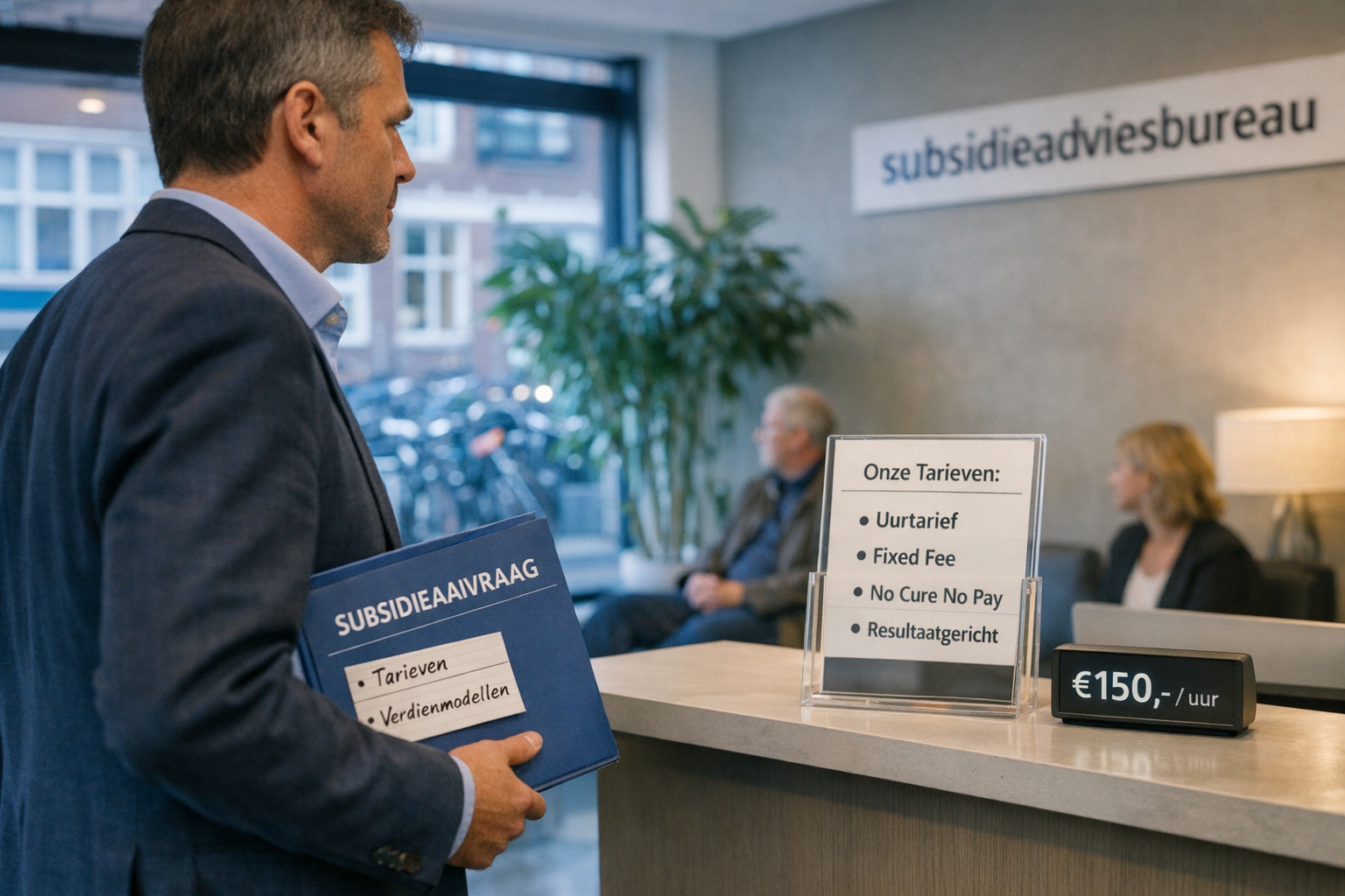 Verdienmodellen subsidieadviseurs vergelijken