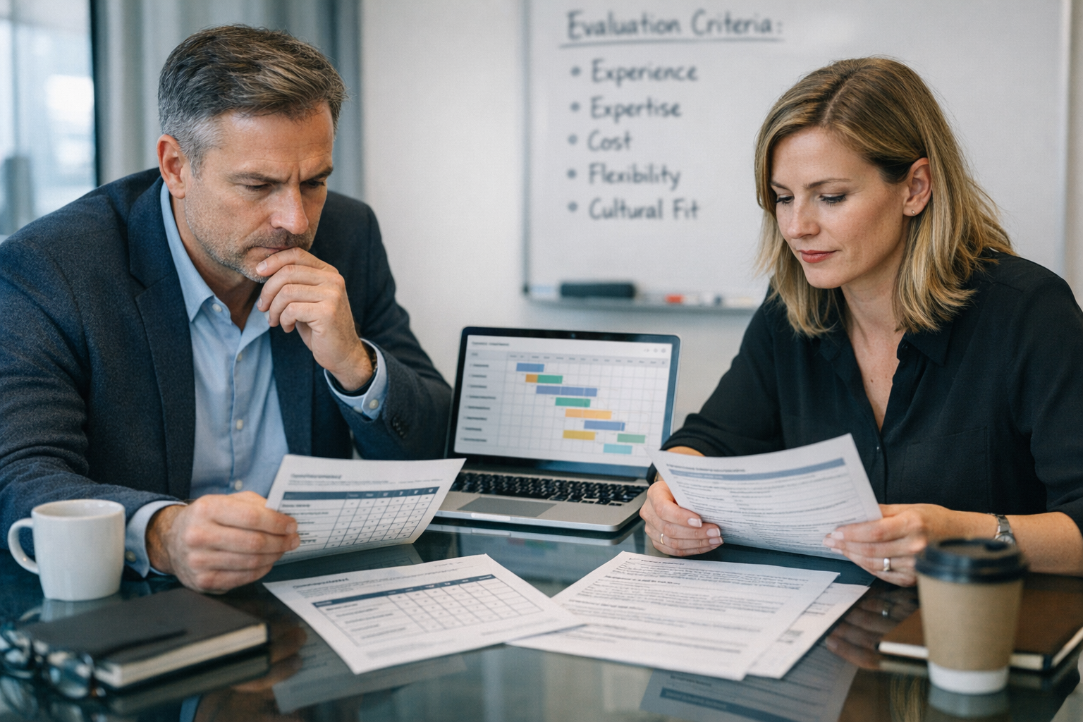 Detachering communicatie partner selectie