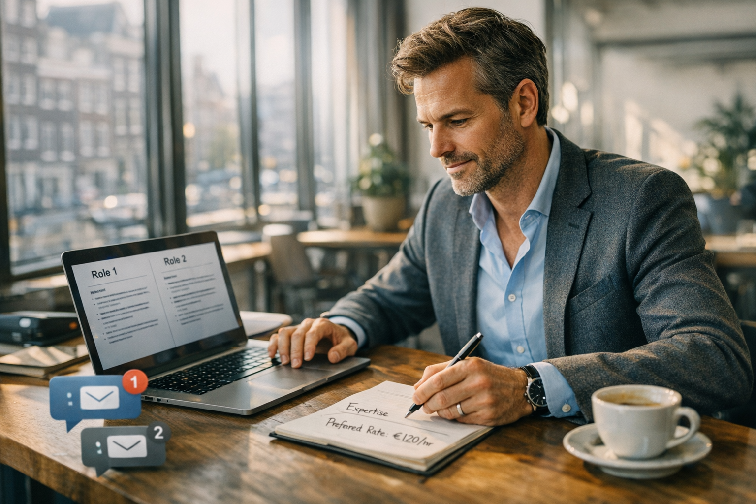 Interim professional zoekt passende opdrachten